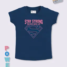 YK X Minute Mirth Infant Girls Supergirl Printed Pure Cotton T-shirt-picture-43