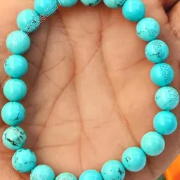 Apnisanskriti Firoza (Turquoise) Healing Stone Bracelet-picture-22