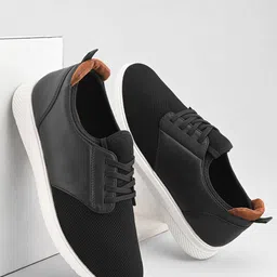 The Roadster Lifestyle Co Men Lace-Up Solid Sneakers-picture-30