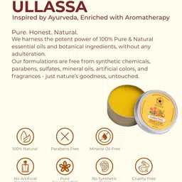 ULLASSA Turmeric Shea Butter Soft & Glowing Skin Golden Dew Hand & Nail Cream image 2