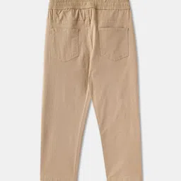 R&B Boys Relaxed Fit Mid-Rise Cotton Trousers image 2