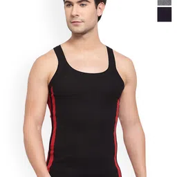 Sporto by Macho Men Pack Of 3 Scoop Neck Innerwear Gym Vest-picture-33