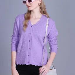 GLAMAZE Women Woollen Cardigan image 3