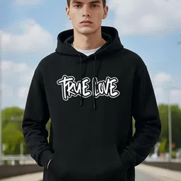 BENNY BROOKS Men Printed Hooded Sweatshirt image 4