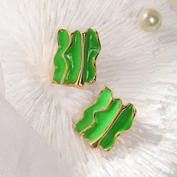 DressBerry Gold-Plated Contemporary Studs-image-76