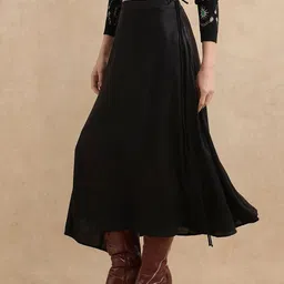RAREISM A-Line Midi Skirt image 3