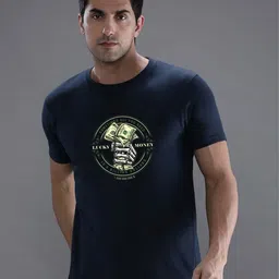 Moda Rapido Men Graphic Printed Round Neck Cotton T-shirt-picture-30