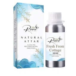 THE RUPAWAT Perfumery House Fresh From Cottage Natural Alcohol Free Attar - 100 ml-image-88