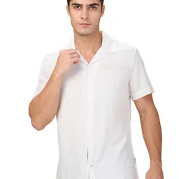 Being Human Men Classic Slim Fit Opaque Casual Shirt-picture-31