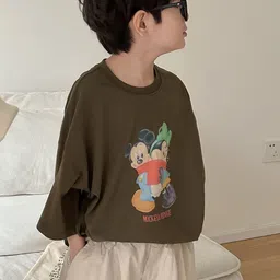 LULU & SKY Boys Printed Pockets T-shirt image 5