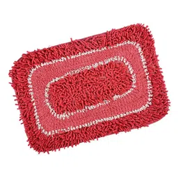 Kuber Industries Red & Blue 2 Pieces Textured Anti-Slip Doormats image 3