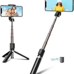 SHOP EXCITING Selfie Stick with Remote, 3-in-1 Multifunctional Selfie Stick, Tripod, Monopod Stand & Mobile Stand Compatible with All Mobile Phones Selfie Stick Bluetooth Selfie Stick-picture-39