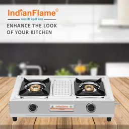 indianflame Stainless Steel Manual Gas Stove image 4