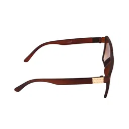 IFLASH Unisex Square Sunglasses with UV Protected Lens LOVE 2387 BROWN image 5