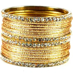 Vidhya Kangan Gold Bangle Set image 2