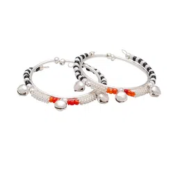 Missmister Kids Brass Silver-Plated Kada Bracelet image 2