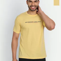 ZEFFIT Men Pack Of 3 Typography Printed Round Neck Cotton T-shirts-image-80