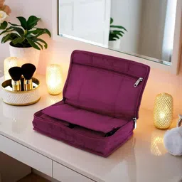 Kuber Industries Maroon Set of 1 Regular Jewellery Organiser Organisers image 3