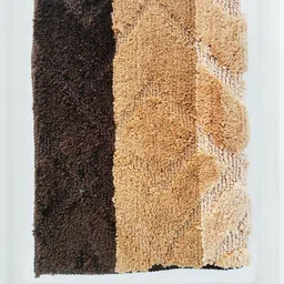 RJVT Coffee Brown Microfibre 1400 GSM Bath Rugs-picture-24