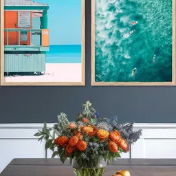 WALLLANE Brown Wood Wall Art-picture-29