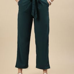 De Moza Women Relaxed Trousers-picture-31
