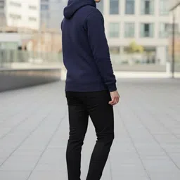 Moda Rapido Men Printed Hooded Sweatshirt image 5