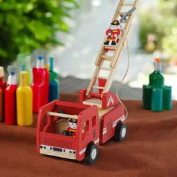 LITTLE GINNIE Kids Wooden Truck Toys-image-52