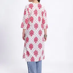 Anouk Rustic Indie Floral Printed Kurta image 3