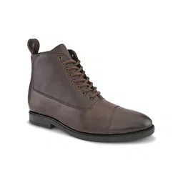 HERE&NOW Men Round Toe Boots image 4