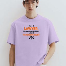 MaverIQ Men Typography Printed Round Neck Cotton Oversized T-shirt-picture-48