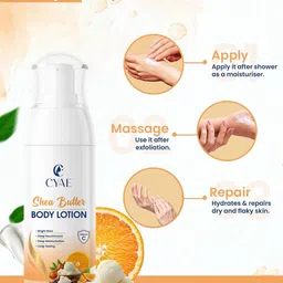 Cyae Set Of 2 Rice Water & Shea Butter Body Lotion - 100 ml Each image 3