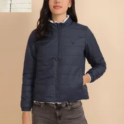 Allen Solly Woman Reversible Open Front Jacket-picture-11