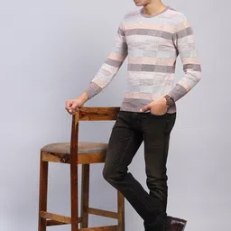 Monte Carlo Men Striped Pullover image 4