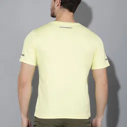 GREENLANDS Self Design Round Neck Short Sleeves Sports T-shirt image 3