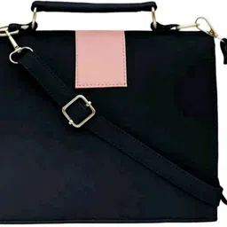 a2z creations Black, Black Women Sling Bag Black Sling Bag | Latest Fashionable Women shoulder bag. image 3