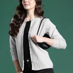 Cayman Women Woollen Cardigan-image-67