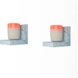 SOMIL Orange Glass Cylinder Printed Wall Lamps-image-93