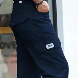 JIMMY & JORDAN Men Easy Wash Cargos Trousers image 5