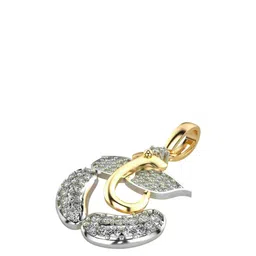 VALANOVA 18K Yellow Gold 0.41 Ct Lab Grown Diamond Pendant image 2