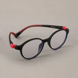 DukieKooky Unisex Kids Full Rim Round Frames-picture-36