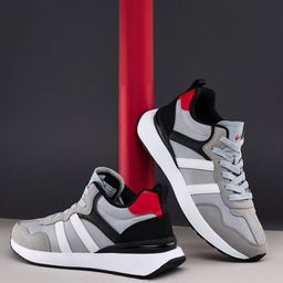 Campus HINGE Men Colourblocked Round Toe Sneakers-picture-16