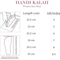 handi kalah Designer Faux Leather Women’s Traditional Jutti Party Wear For Women image 4