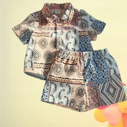 NAAMJAP Kids-Unisex Pure Cotton Printed Clothing Set image 5