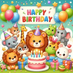 manifer Multicolor Birthday Banner, Photography Background, Polyester Material-picture-17