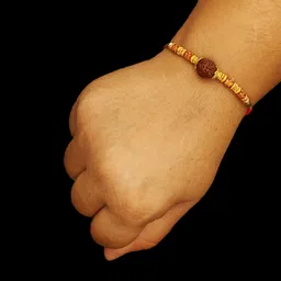 pdr poonam designer rakhi Designer Monu_S2_016 Assorted Rakhi, Chawal Roli Pack Set image 2