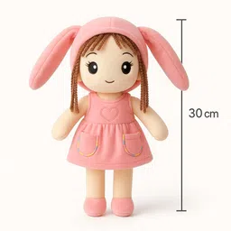 bizdom CuddleBunny Plush Doll – 35 cm (Multicolor, Random Color, Pack of 1) - 35 cm image 3