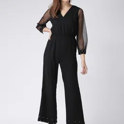 Self Design Women Jumpsuit-image-5