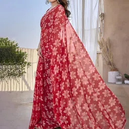 KALINI Floral Printed Saree image 2