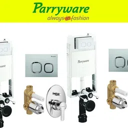 parryware Half Frame Concealed Cistern, with divater body upper cleart set of 2 pic 078 Dual Flush Tank-picture-30