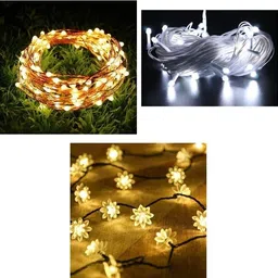 nirvaana 36 LEDs 13 m Multicolor Steady Strip Rice Lights-picture-12